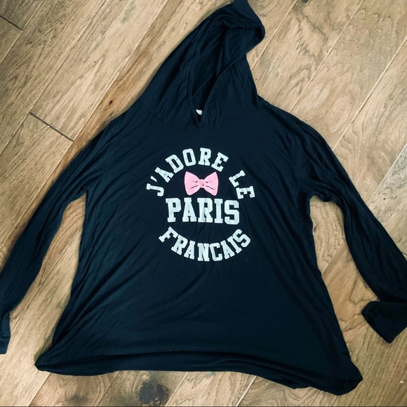 French Pastry Hooded Lightweight Sweater ✨ Size 2x - Picture 1 of 2